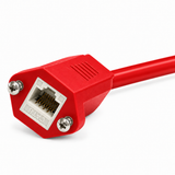 Weltron Panel-Mount Cat6 Ethernet Cable