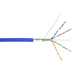 Category 6A 28AWG F/UTP Shielded Solid CM Bulk Wire