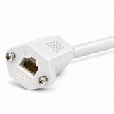 Weltron Panel-Mount Cat6 Ethernet Cable