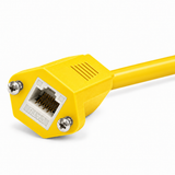Weltron Panel-Mount Cat6 Ethernet Cable