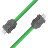 IX A-Key to IX A-Key Cat 6A Industrial Ethernet Cable | PUR Jacket