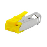 Category 6A Industrial Shielded RJ45 Modular Plug with Screw Boot